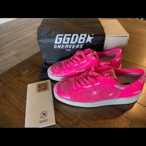 Golden Goose Stardan in pink leather